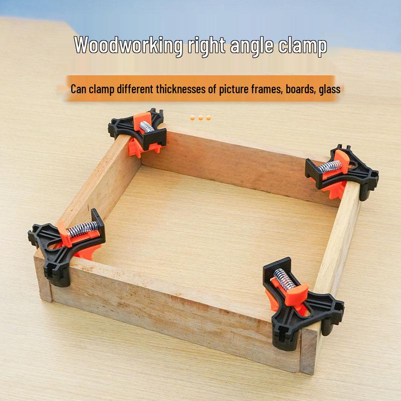 90° Right Angle Woodworking Clamp for Frames and Painting