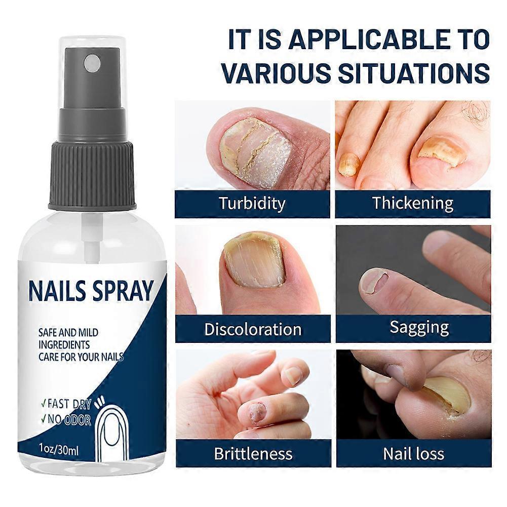 Nails Spray Extra-Strength Toenail Treatments Keeps Feet-Fresh Dry All Day