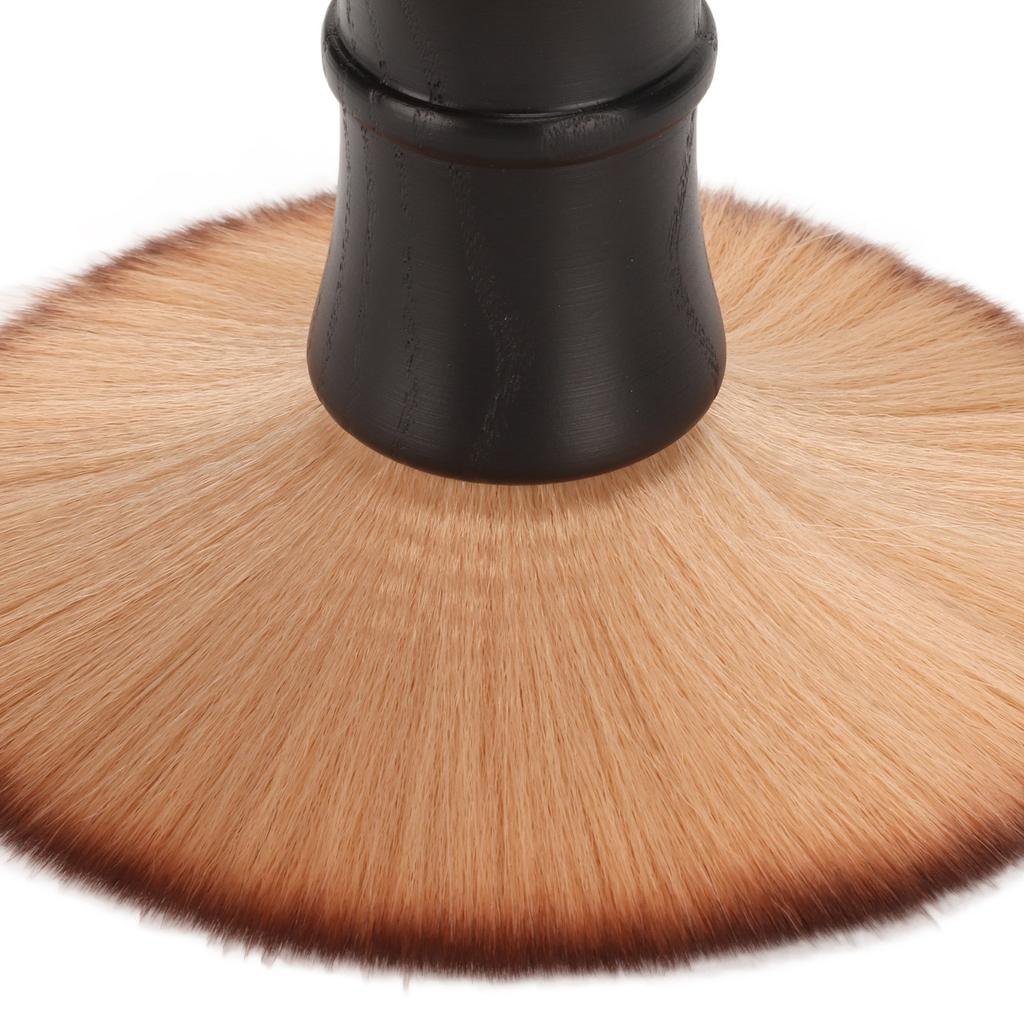 Men Beard Brush Soft Nylon Hair Wooden Handle Beard Grooming Brush for Hair Cleansing