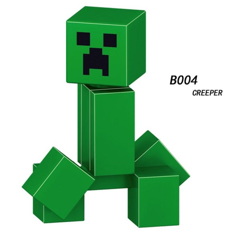 Minifiguren Bausteine ​​Spielzeug World Series Baustein-Minifiguren für Kinder Minecraft Eisen