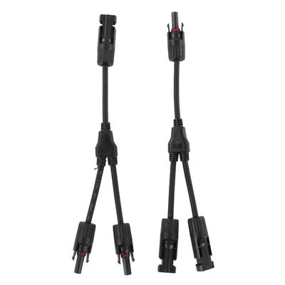 Solar Connector Y Branch 1000V 50A IP67 Waterproof Parallel Adapter Splitter for Outdoor