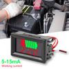 Car Battery Charge Level Indicator Lithium Battery Capacity Meter Tester Auto Identify Battery Voltage Meter Capacity Indicator