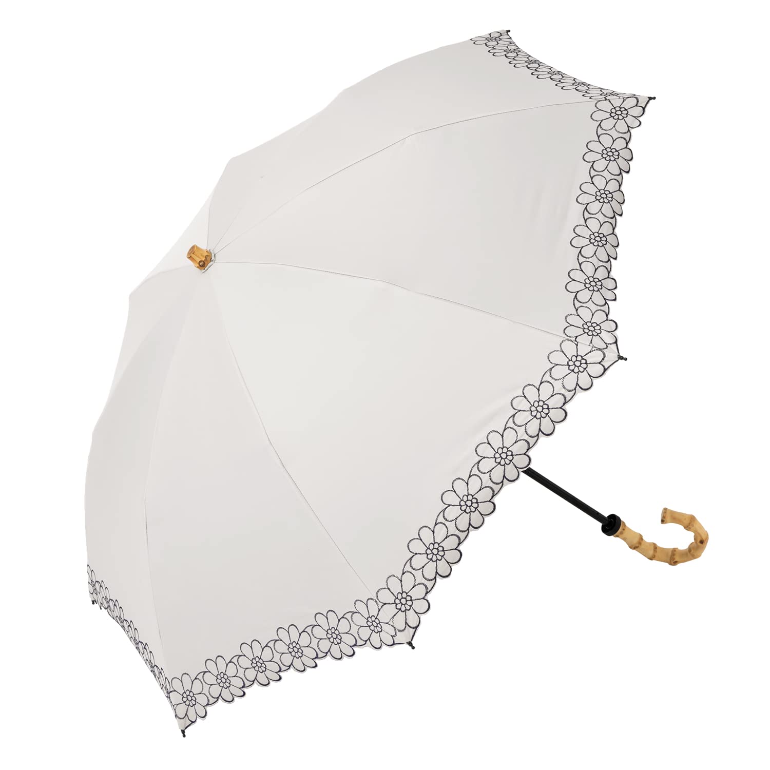 

Складной зонт от солнца Cool Plus с блокировкой УФ-излучения, тепла и света, складной, с цветочным узором, 50 см x 8 спиц, блокировка света или более защита от УФ-излучения, класс теплозащиты 1, блокировка света