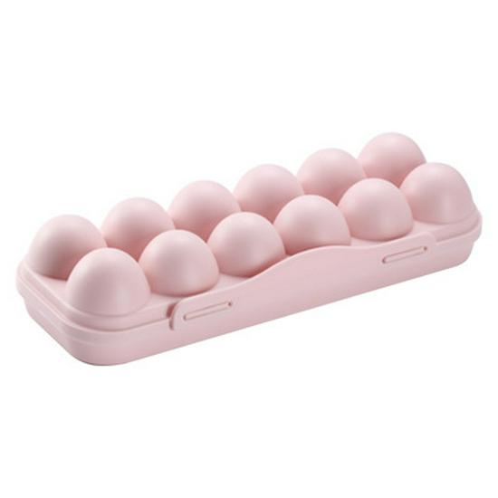 

Egg Preservation Storage Box: Anti-collision, Anti-damage, Stackable Tray with Lid & Buckle, Multi-grid Design.