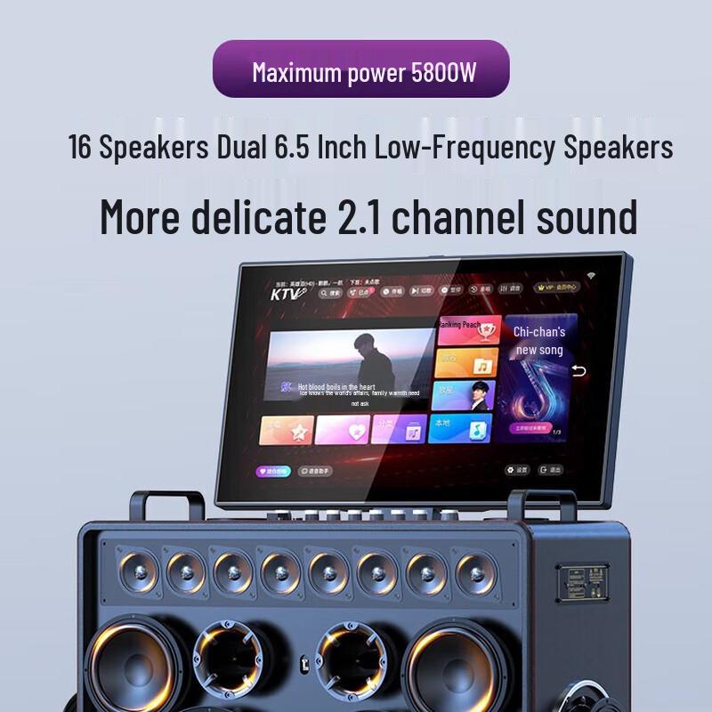 Sansui C3 Professional Portable KTV System with Display