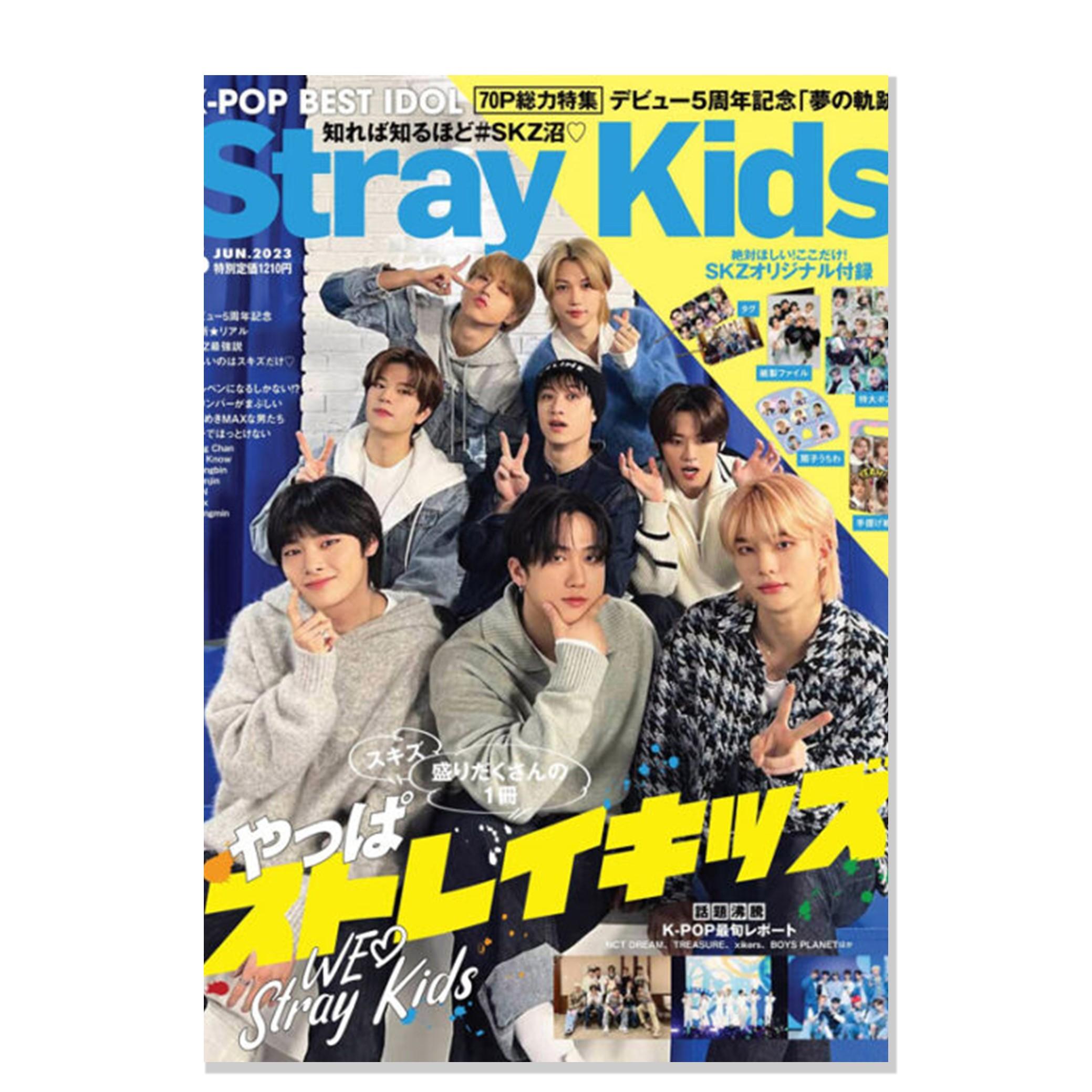 

К-ПОП ЛУЧШИЙ ИДОЛ 2023.06 (Бродячие дети) Журнал Японии