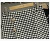 2021 Spring Houndstooth Skirt Suit: Chic Xiaoxiang Celebrity Style, Slim Fit for Women