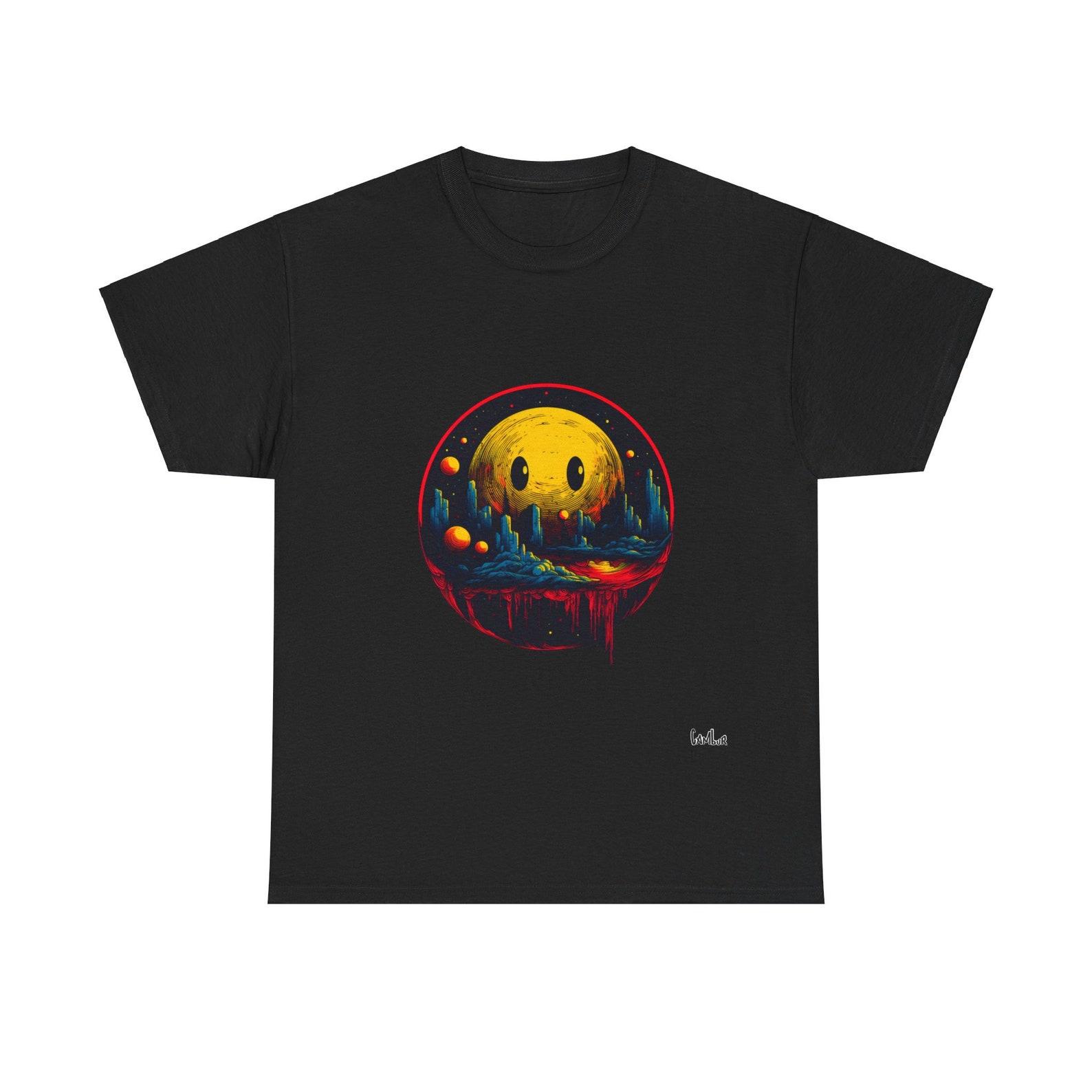 Pac-Man Unisex Heavy Cotton Tee M