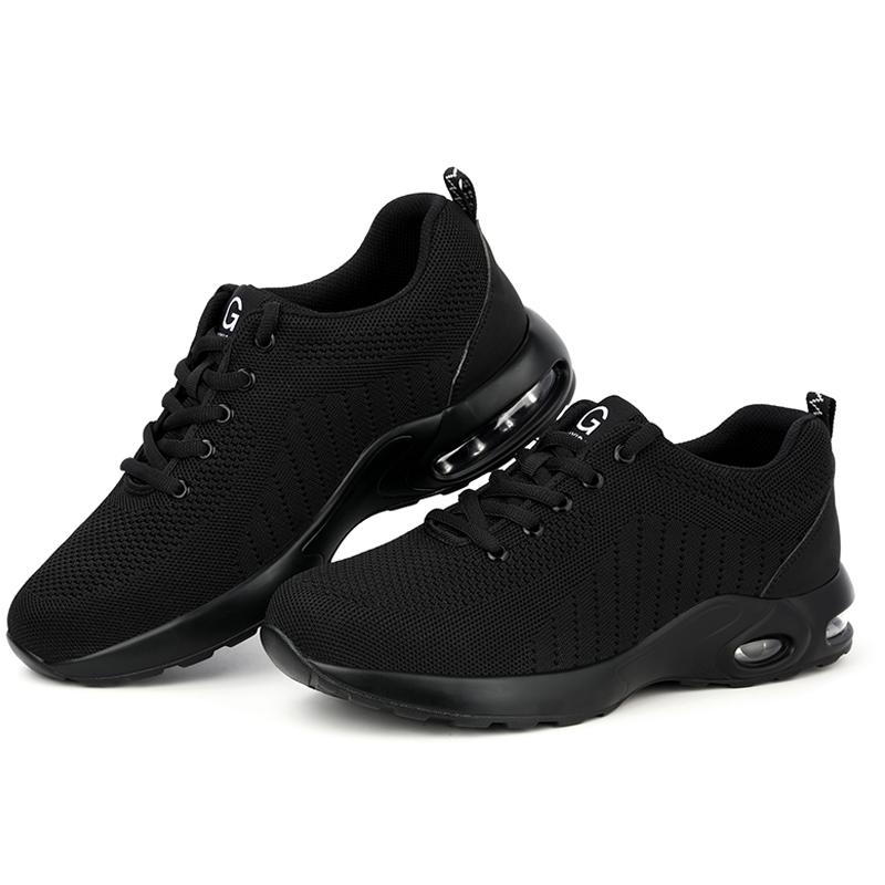 Cushion Work Safety Shoes For Men Women Breathable Work Sneakers Steel Toe Shoes Anti-puncture Safety Protective Shoe