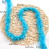 Thickened Turkey Feather Strips for Hat Brims, Skirt Hems, Crafts, and DIY Jewelry