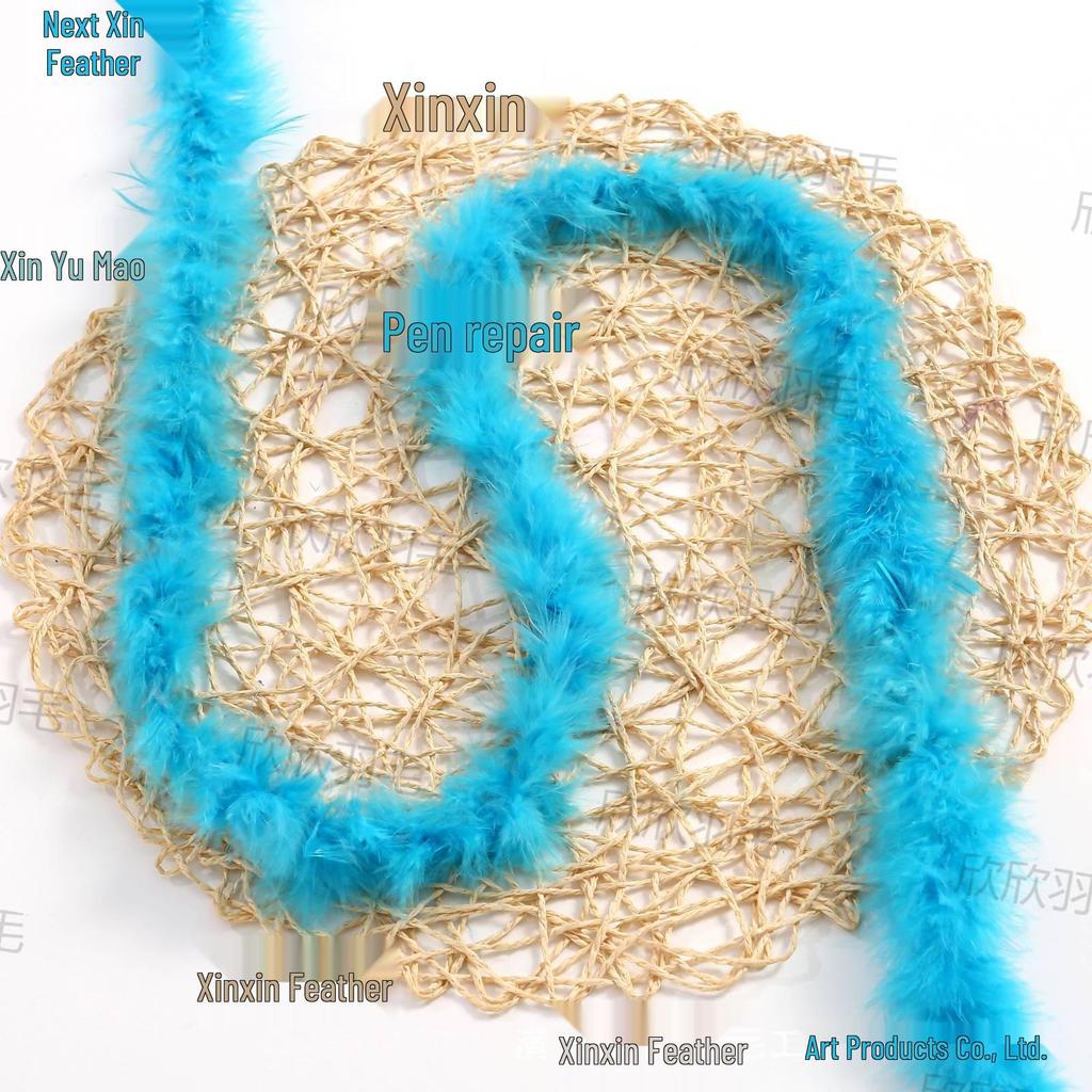 Thickened Turkey Feather Strips for Hat Brims, Skirt Hems, Crafts, and DIY Jewelry