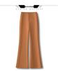 Women's High-Waist Slimming Orange Flared Pants - Spring 2025 Collection