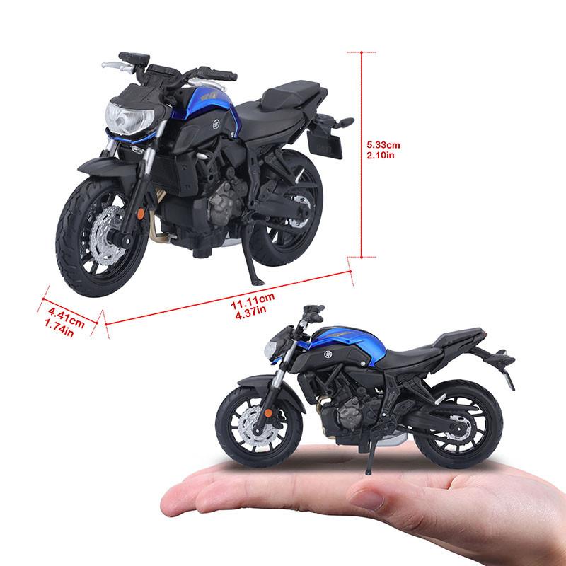 Maisto 1:18 YAMAHA MT-07 MT-10 Ducati Kawasaki KTM Suzuki BMW Meerdere modellen Ultra Limited Legering Motorfiets Model Speelgoedauto