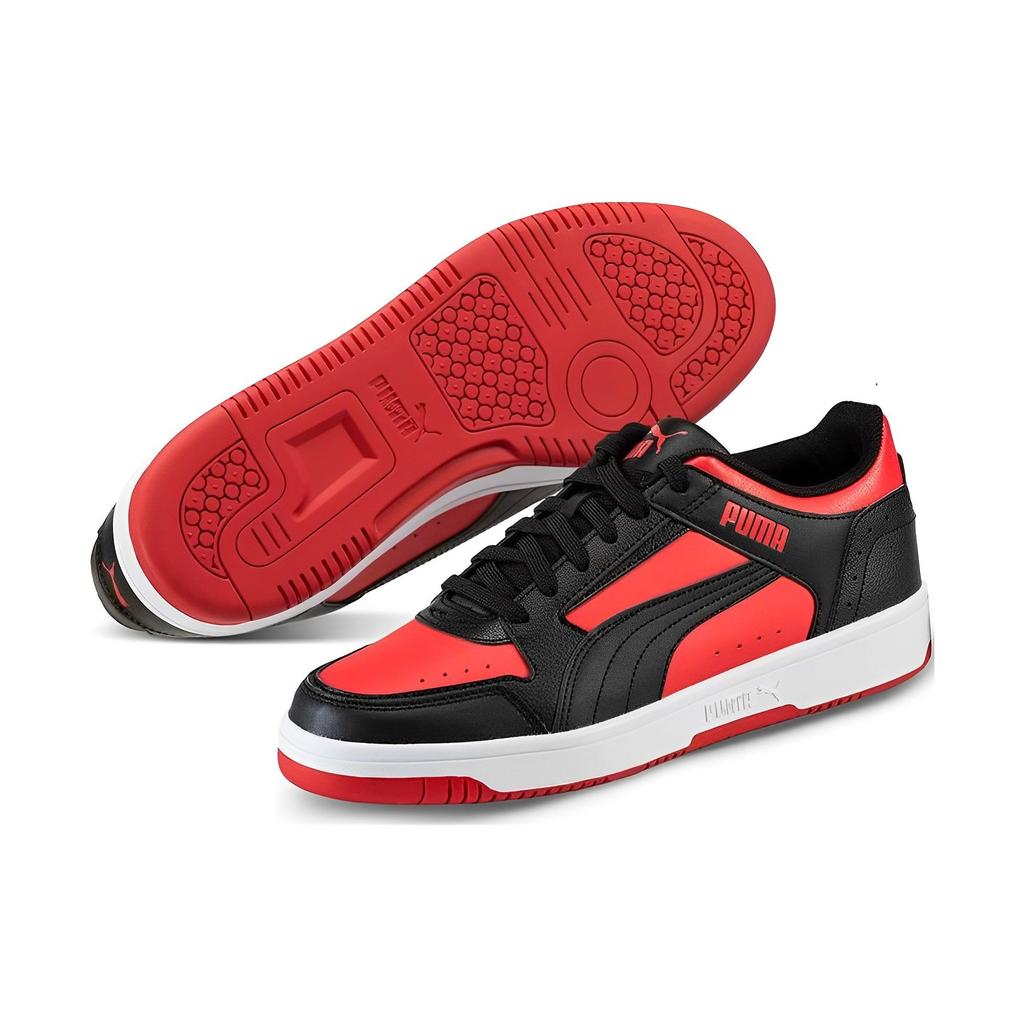 Puma Rebound Joy Low Sneakers Unisex Sneakers Black Red 380747-10