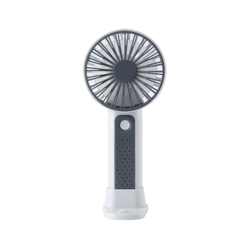2026 Rechargeable Handheld Mini Fan with USB and Three-Speed Base - Customizable Logo Gift