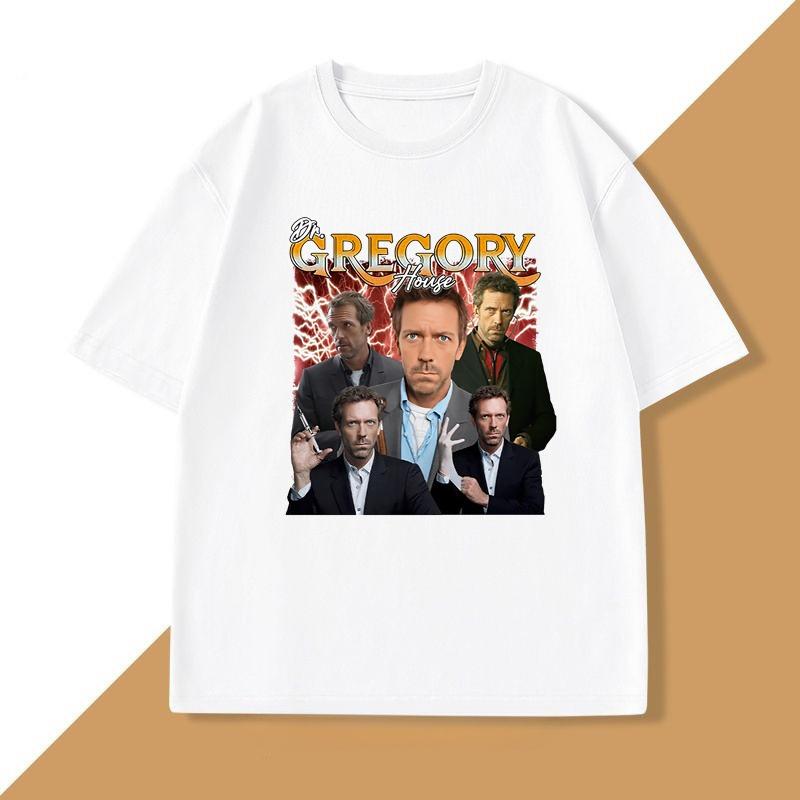 Dr Gregory House Funny T Shirt Fuuny Meme Tee Shirt Fashion Cotton Short Sleeve 90S Unisex Clothing Personality Streetwear Tops