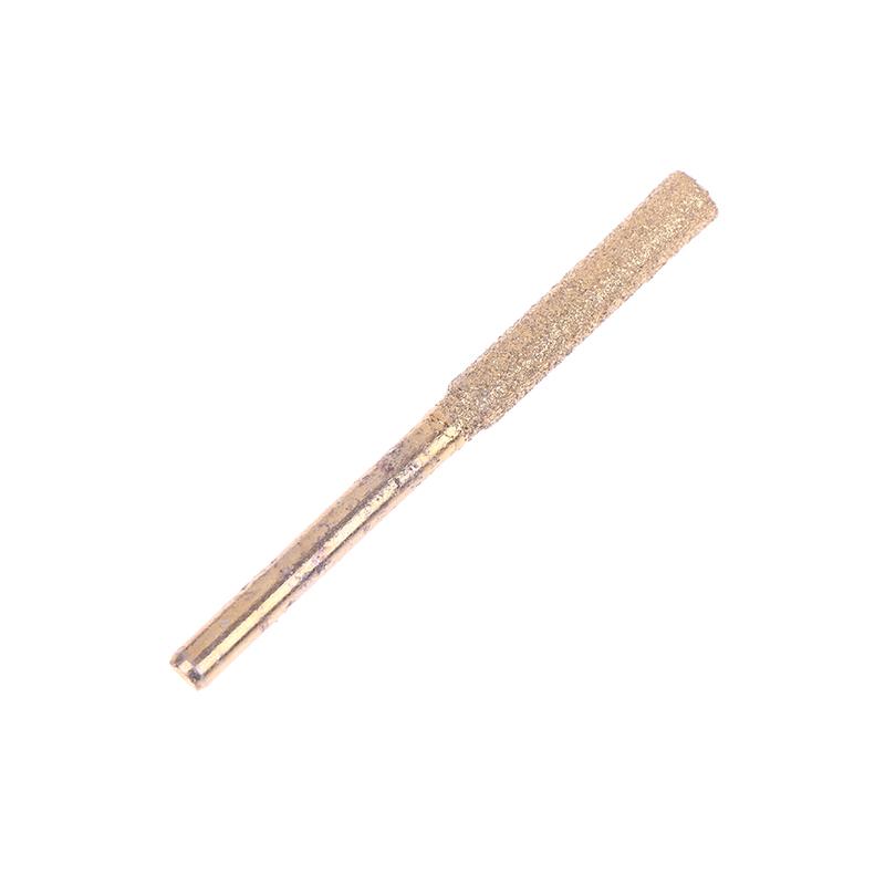 8Pcs Chainsaw Bits Titanium Plated Diamond Sharpener High Hardness Electric Chainsaw File 4/4.8/5.5Mm Chainsaw Sharpener Stone