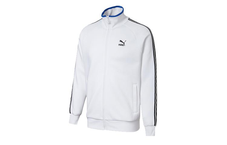 PUMA Jackets Men s White Stand Collar Moderate Other 598135-02 M