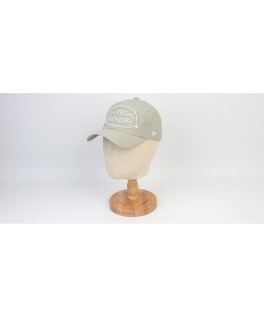 Yunibeosyeolkemiseuteuli Big Logo Nylon Pastel Beige Ballcap Nylon Ballcap