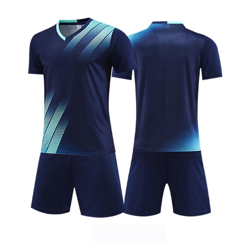 Football Jersey Kids Men Professional Quick-Drying T-Shirt for Sport Trainning Uniforms 100% Polyester Football Suits