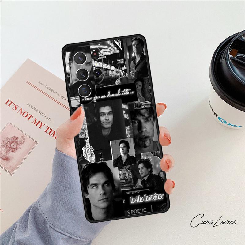 The Vampire Diaries Phone Case For Samsung Galaxy S24 S25 S23 S22 Ultra Note 10 20 Plus S20 S21 FE Cover