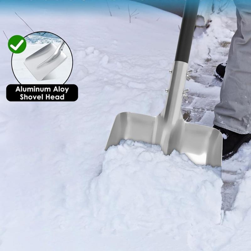Heavy Duty Aluminum Grains Shovel Garden Tool For Farming Gardening And Snow Removal Strong And Portable Design