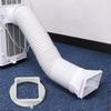 Air Conditioner Exhaust Coupler Exhaust Duct Interface Practical Tool Fitting Washable Efficient Cooling System