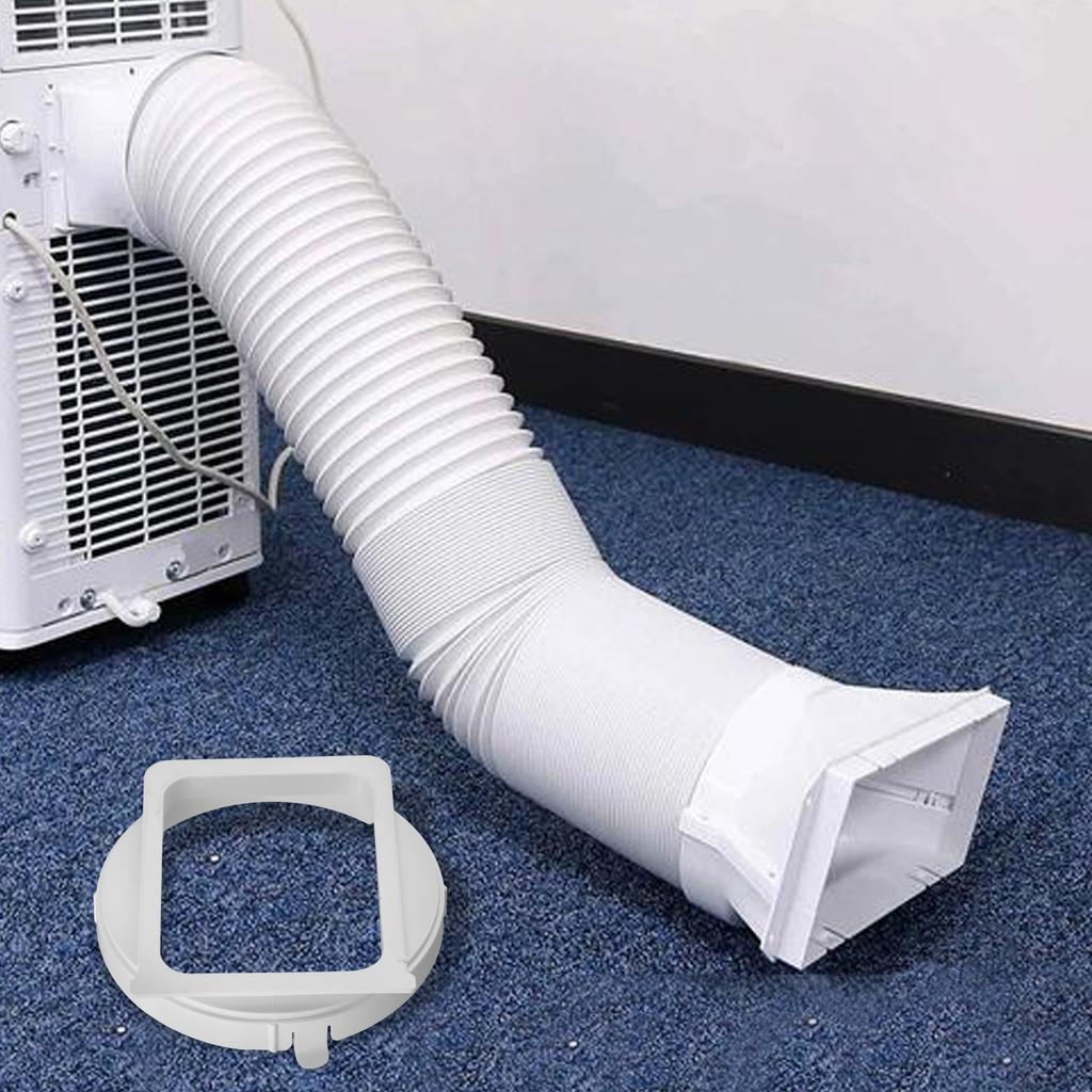 Air Conditioner Exhaust Coupler Exhaust Duct Interface Practical Tool Fitting Washable Efficient Cooling System