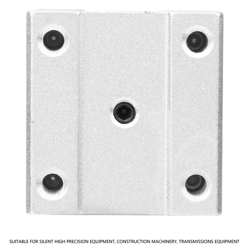 2 BUC SBR20UU Rulment Liniar Deschis Glisor Bloc Liniar pentru Mișcare Liniară din Aliaj de Aluminiu