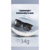 Smarte Bluetooth-Audiobrille, Musik hören und hochauflösende Anrufe führen, polarisierende Anti-UV-Gläser, bequeme Sonnenbrille