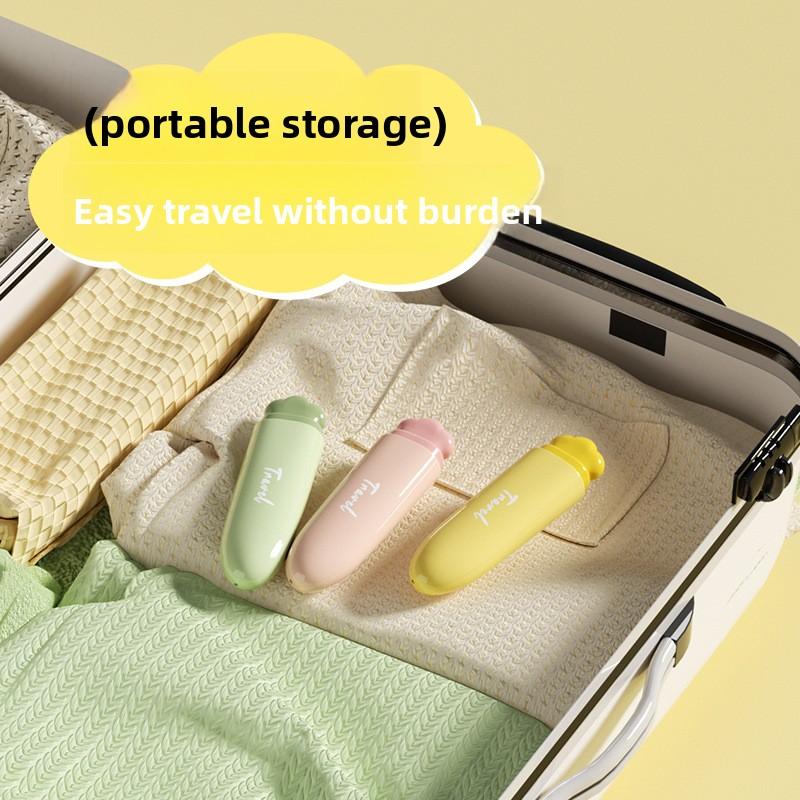 Brand-new Portable Travel-sized Folding Toothbrush and Toothpaste Set Multi-functional Soft-bristled Suitable for Adults