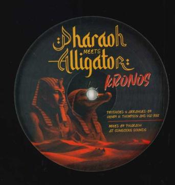 

12-дюймовая пластинка KING PHARAOH, ALLIGATOR DUBS - Kronos; Даб / Мыслить нестандартно; Dub PMA002 Фараон встречает 2025 UK Регги, Ска и Даб