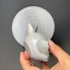 Cute Raccoon Toilet Paper Holder Playful Bathroom Decor With Trash Can Lid Cover Unique Gift Idea Funny Home Accessory