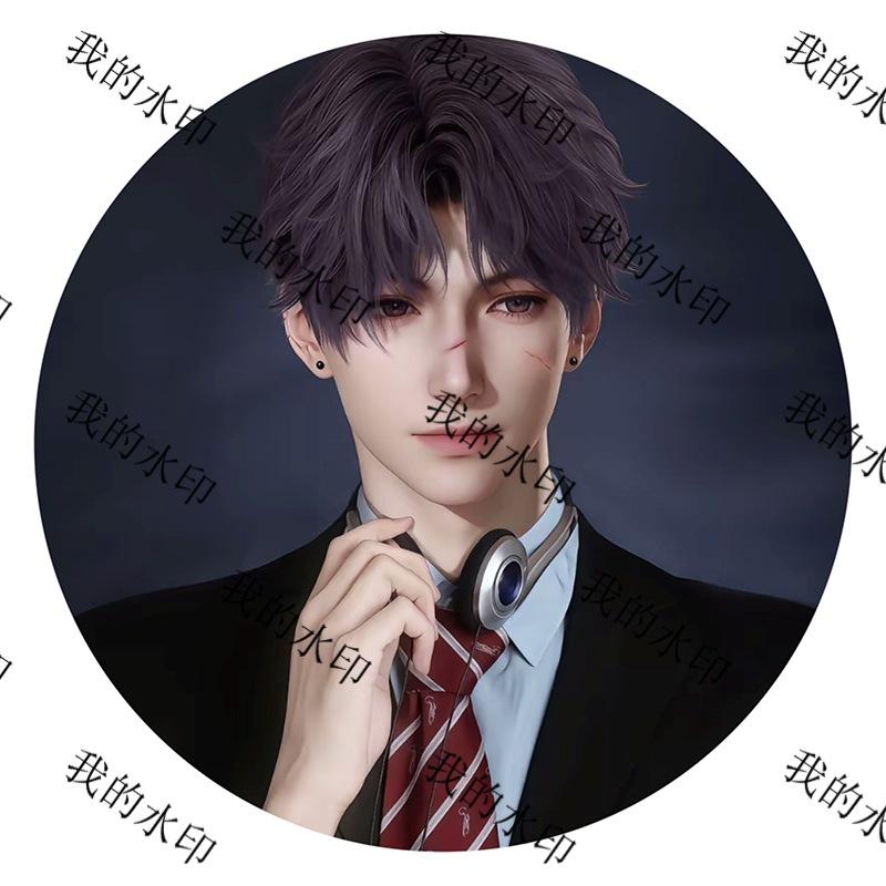 Hot Game Love and Deepspace Sylus Rafayel Zayne Xavier Caleb 58MM Anime Badge Emblem Brooch Clothing Backpack Accessories Gift