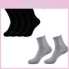 Durable Men's Cotton Socks Machine Stitched Anti-odor Comfortable Fit