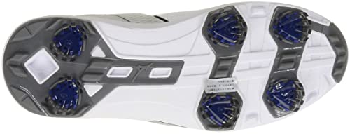 Mizuno Men's Wide Style SL Boa Golf Shoes, White/Navy, Size 26.5cm F