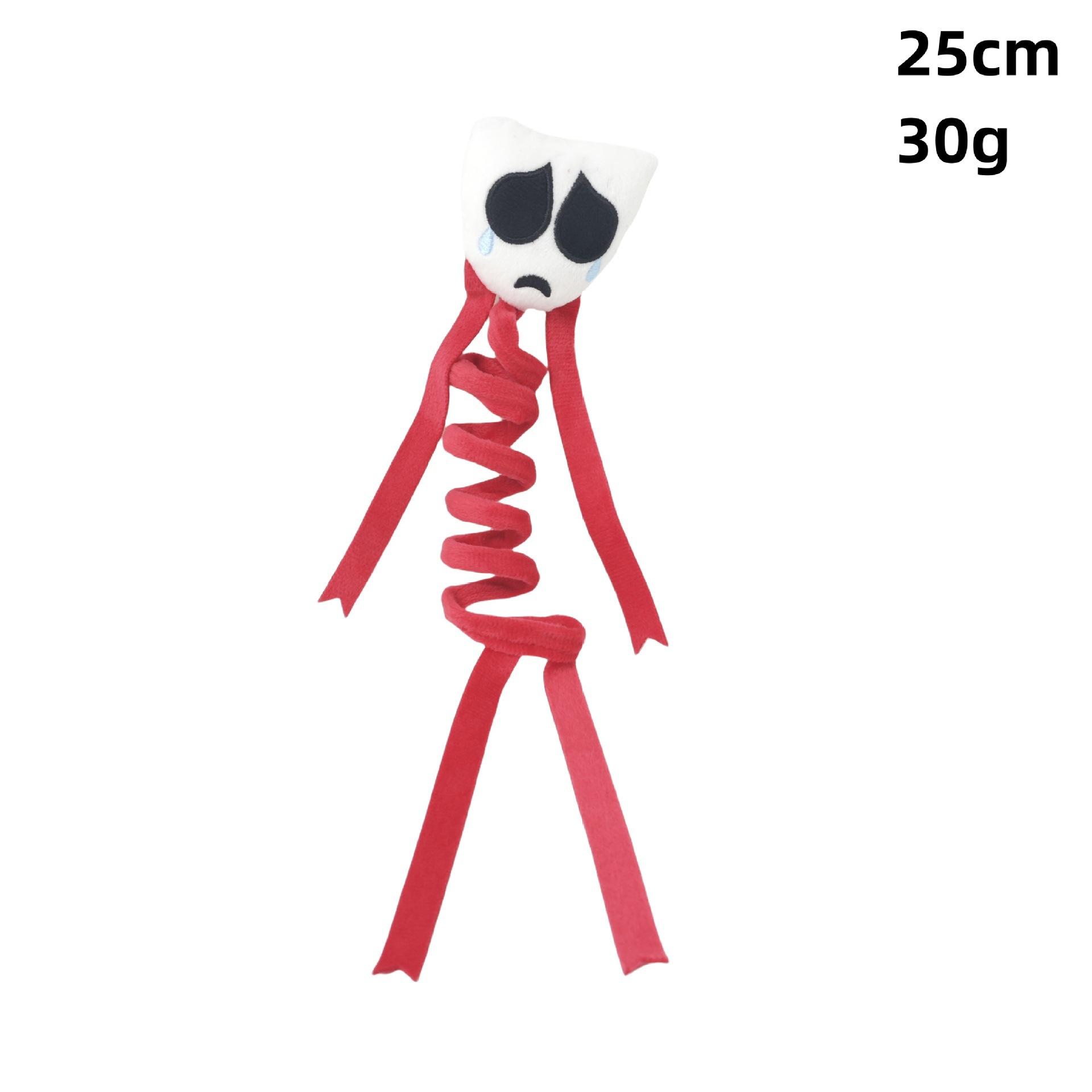 New The Amazing Digital circus White Skeleton Red Springman Plush Toys Anime Peripheral Birthday Gifts unisex