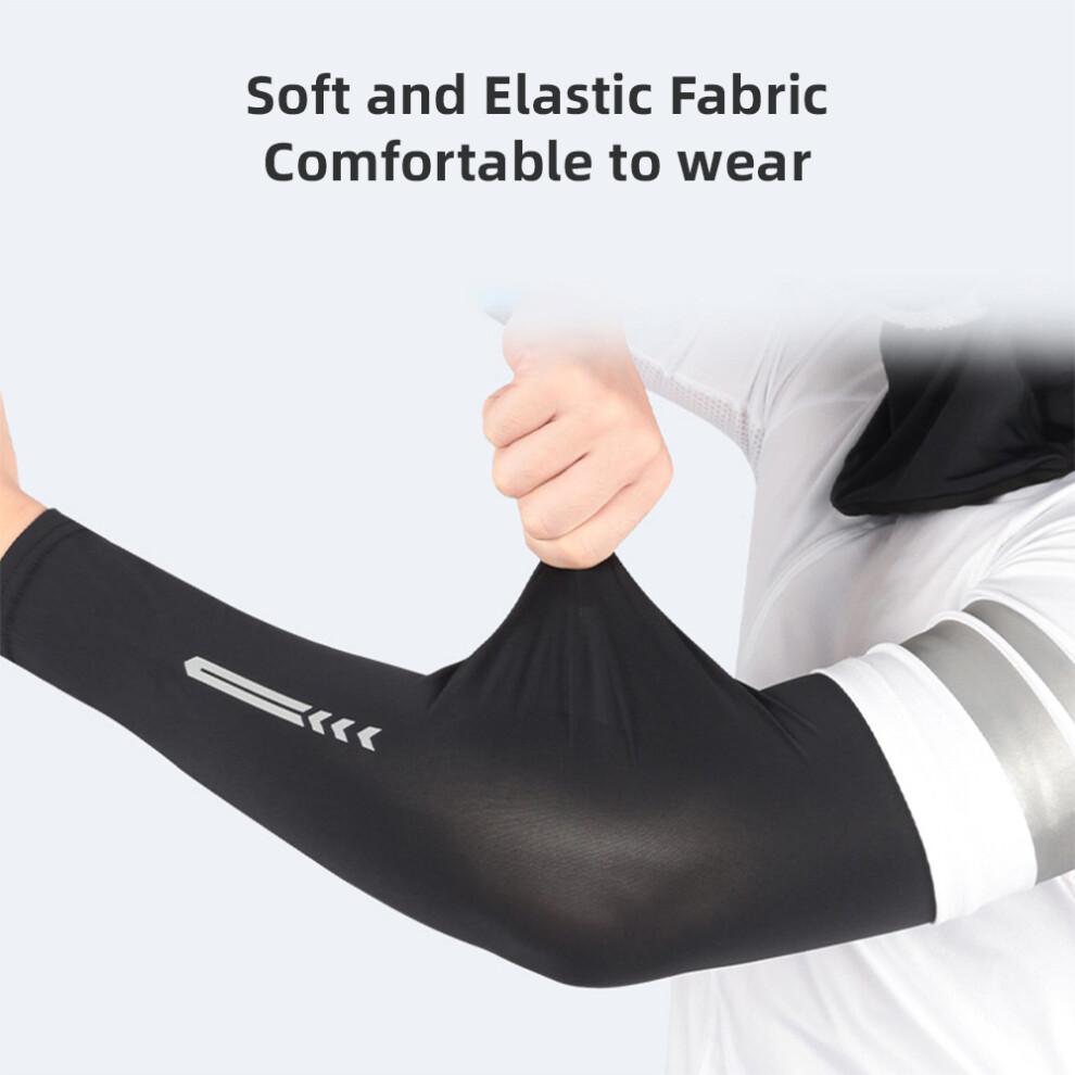 1 Pair UV Protection Cooling Arm Sleeves Sun