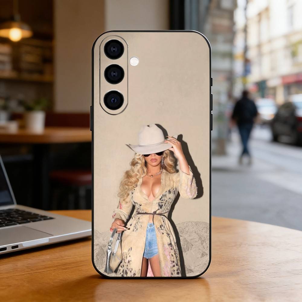 Beyoncé Phone Case For Samsung Galaxy A73,A72,A71,A70,A53,A52,A51,Others Soft Black Cover