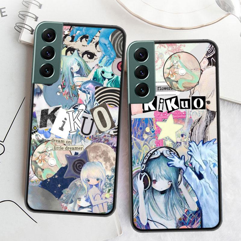 K-KikuoS Art Cute Phone Case Samsung A14 A24 A34 A54 A03S A04S A13 A23 A33 A53 A73 A70 A50S A30 A40 A71 A51 A41 A31 A20E A21 A20