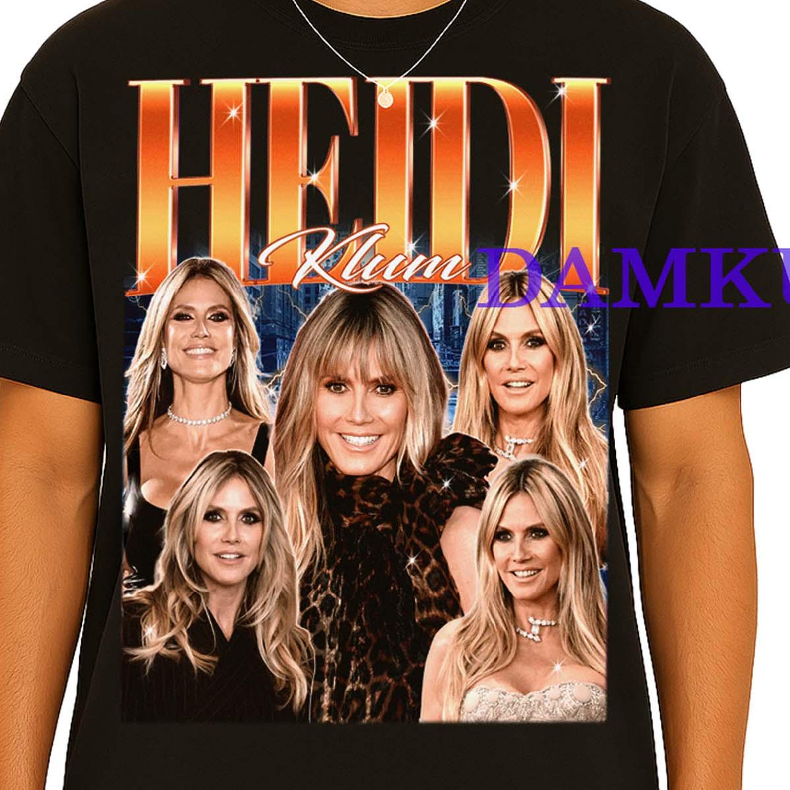 Heidi Klum Shirt, Heidi Klum Homage Fan Tshirt, Heidi Klum Fan Tees, Heidi Klum Retro T-shirt, Heidi Klum Merch, Christmas and Halloween XL