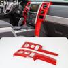 Dashboard Central Control Console Trim Cover Kit Interior for Ford F150 2009-14