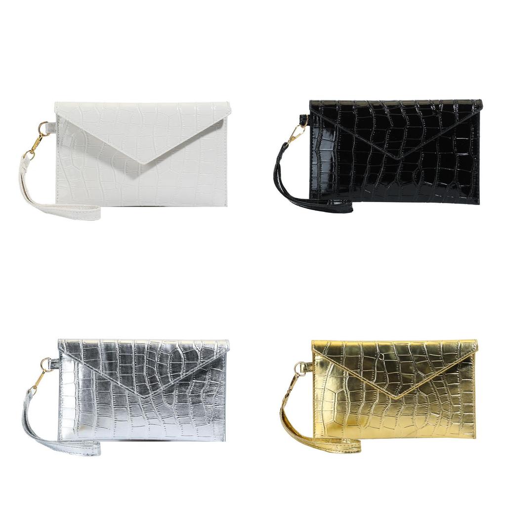 Minimalist Pu Small Square Handbag With Envelope Design Appearance For Daily Casual Use
