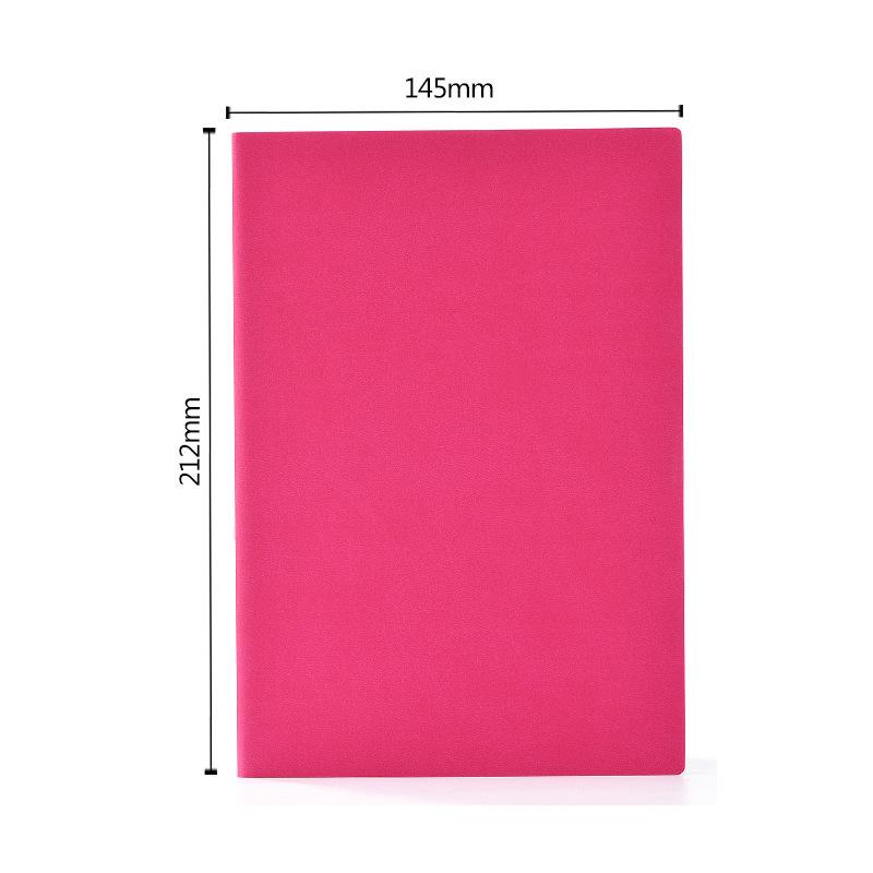 Hot Sale Customizable A5 Planner Notebook 50 MOQ Wedding Gift Notebooks 100 Sheets Spiral Binding Soft Cover PU Leather Stock