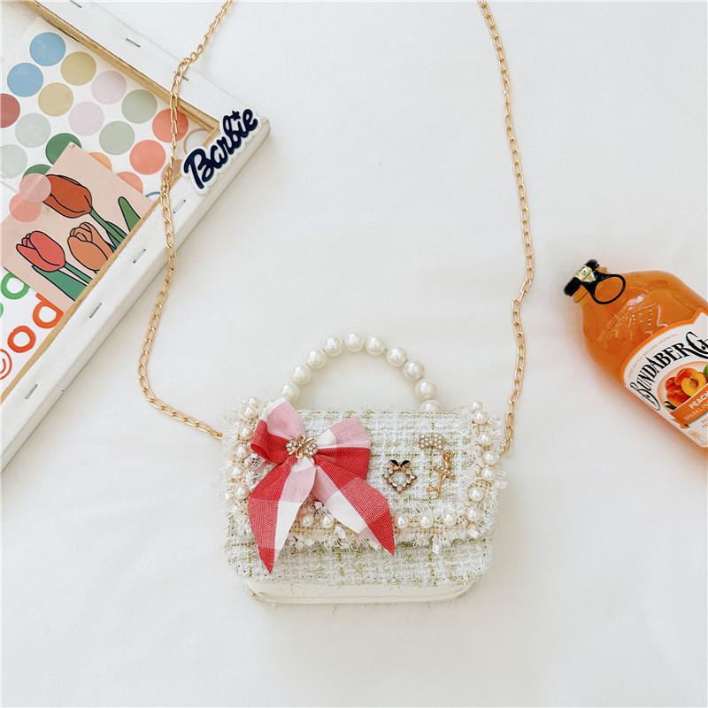 Stylish Girls Bowknot Handbag Charming Korean Inspired Princess Crossbody Bag