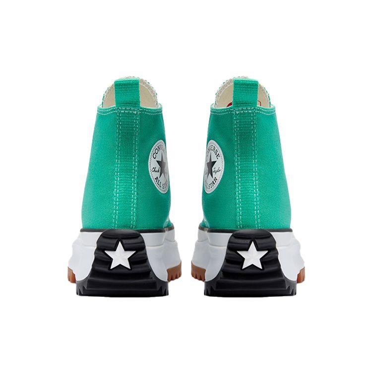 Converse Run Star Hike High Court Green Gum Unisex Sneakers White 170441C