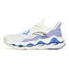 Anta Mars Foam Lightweight Durable Low-Top Running Shoes Men Sneakers White Purple 112225582-2