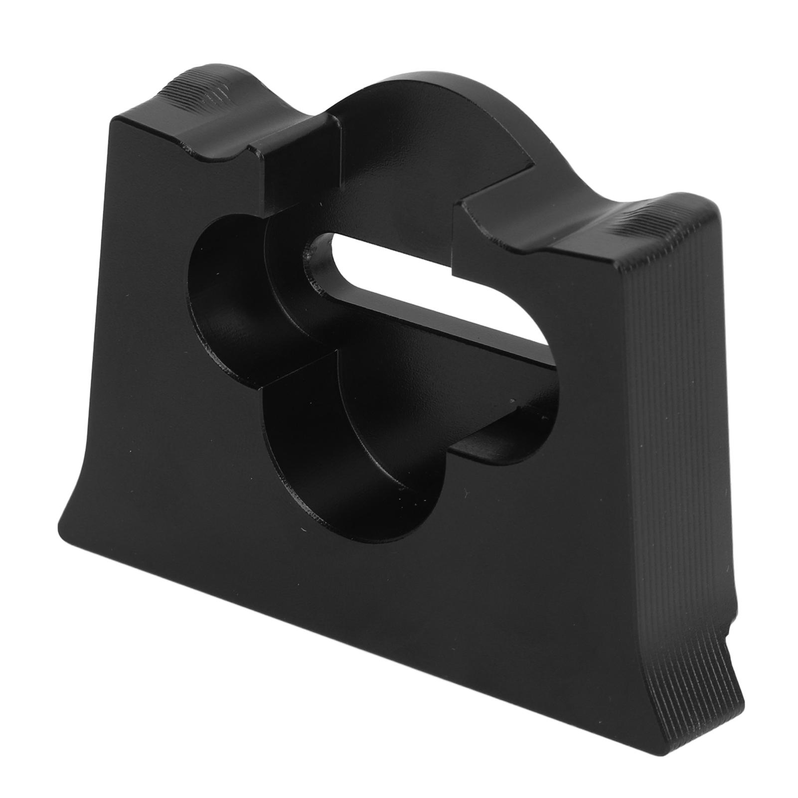 

Tailgate Limiter Aluminum Rust Resistant Tailgate Latch Bumper Stop Accessories for Wrangler JK JKU чёрный