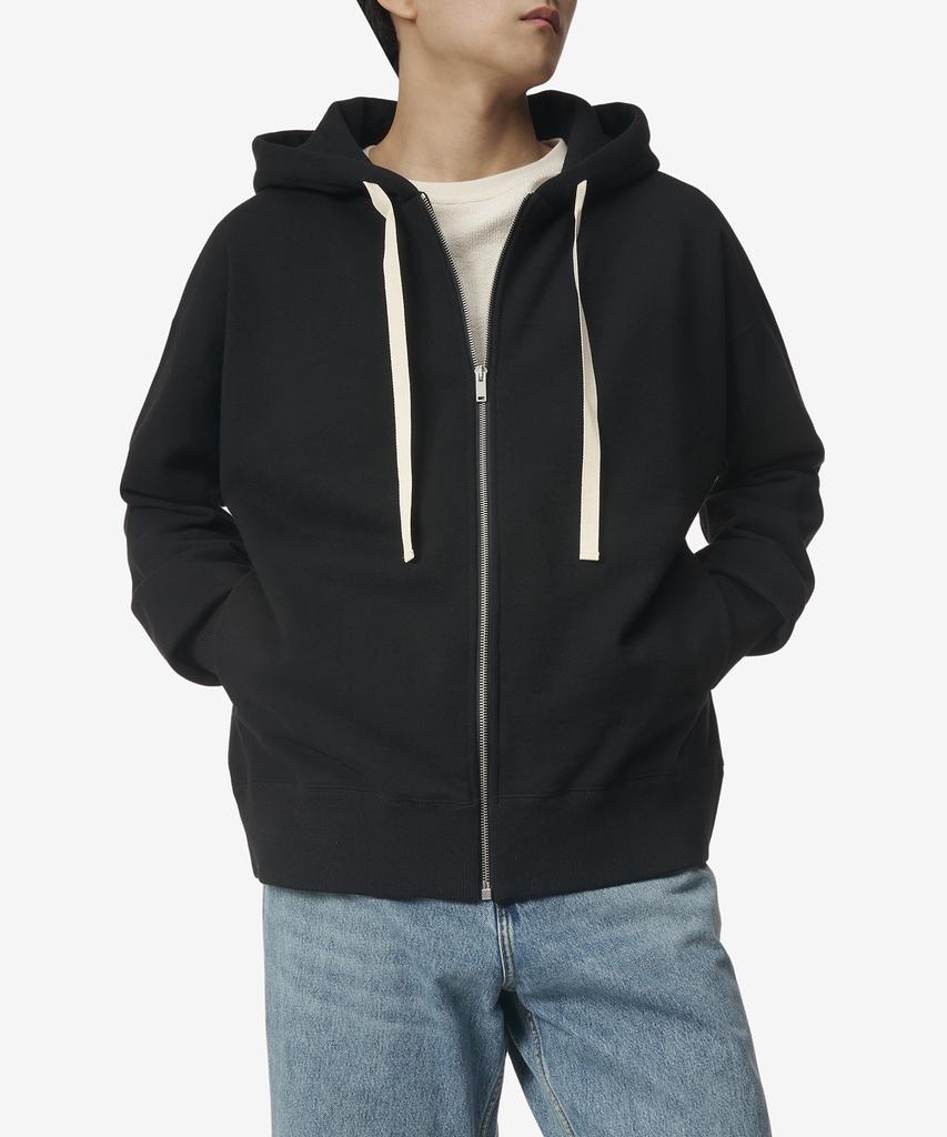 Jil Sander Zip-Up Hoodie - Black / J22Hg0101J20015001