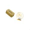Elegant Tissue Box Holder with Leaf Statue Iron Figurine Decorative Ornament for Bathroom Home